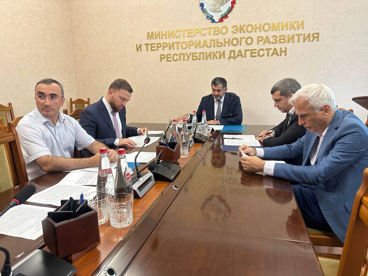 Гаджи Султанов доложил о ходе выполнения ключевых показателей социально-экономического развития Дагестана на федеральном совещании