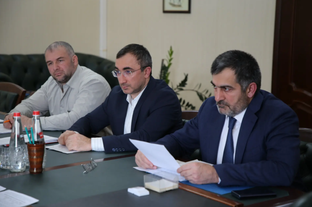 Гаджи Султанов провел встречу с руководителем Дагестанстата Арсеном Рустамовым