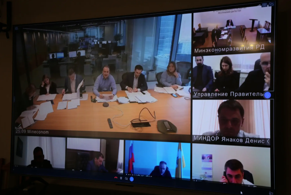 Реализацию объектов капстроительства по госпрограмме развития СКФО рассмотрели в Минэкономразвития Дагестана