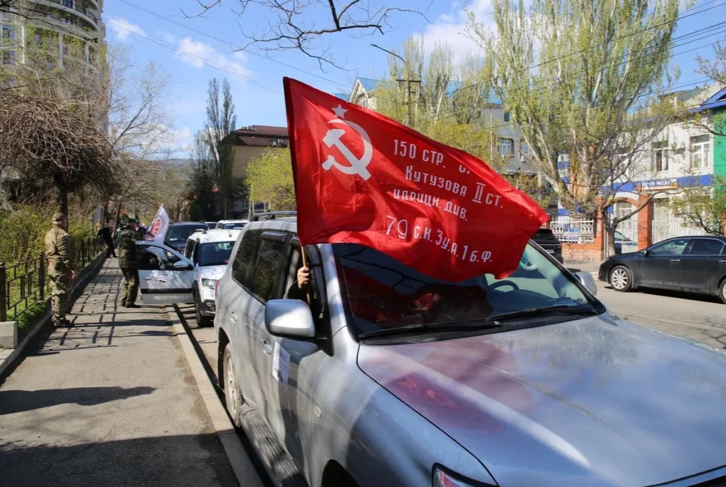 В Махачкале стартовал патриотический автопробег «Единство народов – сила России»